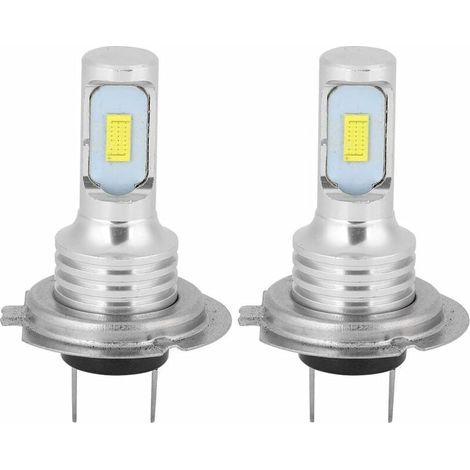 Led Fog Light Bulb - H7 - 80 W - 6000 K - 12 V 24 V - Universal for Car Front Fog Lamps - 2 Pieces (1/4)