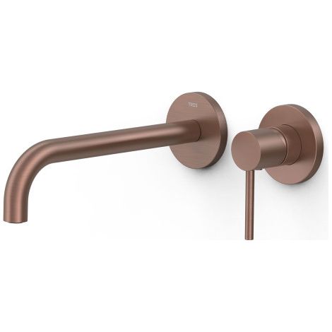 Mitigeur lavabo encastré bec 237 mm Volcanic - TRES 26230022VO (1/2)