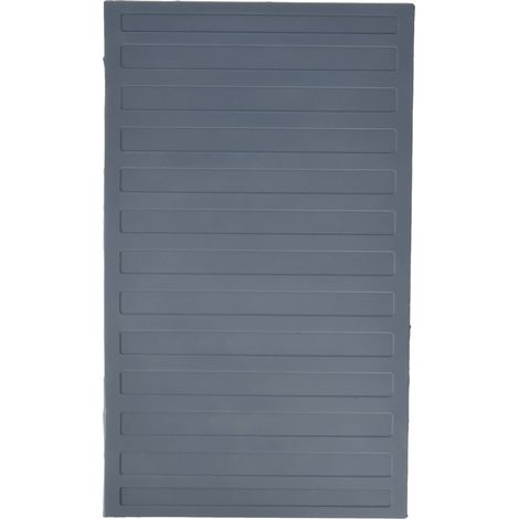 Foppapedretti Tappeto Porta Ferro Ricambio per Assai, grigio