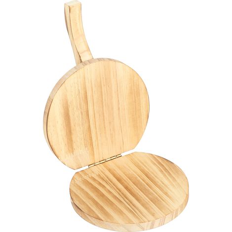 Rouleau à pâte en bois Presse à peau de ravioli Moule à faire des pâtes de raviolis fait maison Ustensile de cuisine (1/5)