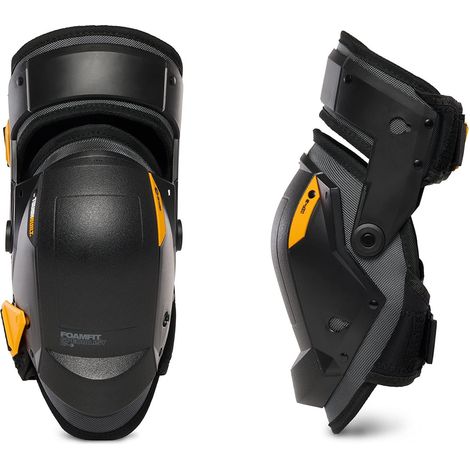 ToughBuilt TB-KP-3 Ginocchiere di Protezione Nere