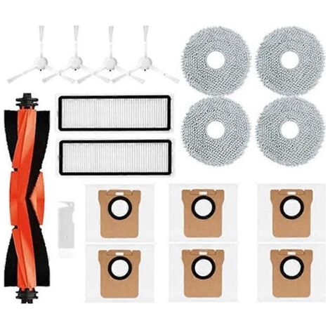 Zubehör für den Xiaomi X20+ / X20 Plus Saugroboter: Hauptseitenbürste, HEPA-Filter, Reinigungstuch, Staubbeutel, Ersatzteile (1/5)