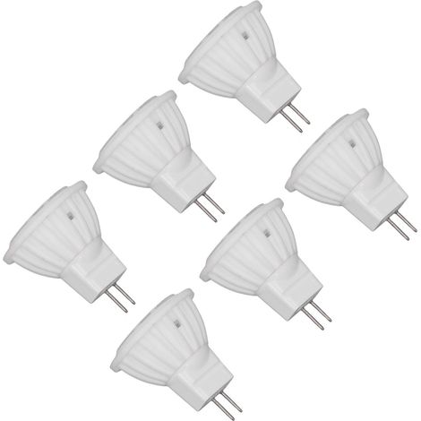 dimmbare MR11 4W GU4 LED-Lampen mit zwei Stiften, 360 lm, 6000 K Weißlicht für Gartenwege und Landschaftsbeleuchtung, 220 V (1/5)