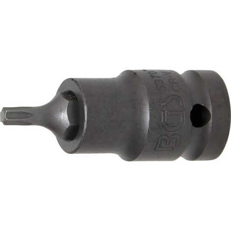 Douille à Embouts à Choc 55 mm - 12,5 mm (1/2), Profil Torx T25 - Résistante et Précise, Acier - D-Work (1/4)