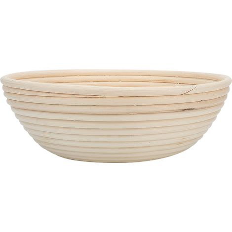 Banneton Brotform, Brotform, handgefertigte Produkte, Set runder Rattan-Körbe, Kunsthandwerk (1/5)