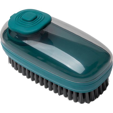 Distributeur De Savon - Brosse De Nettoyage Pour Salle De Bain Cuisine Douche Baignoire Lavabo - Lot De 2 (1/5)