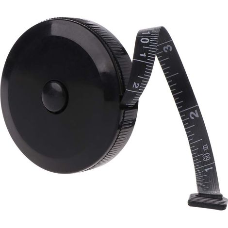 Mètre ruban de couture, 1,5m, 60", rétractable, pour fitness (1/5)