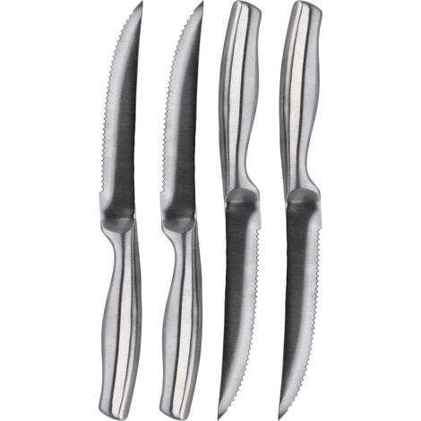 Regalo Italiano Set 4 Coltelli in Acciaio