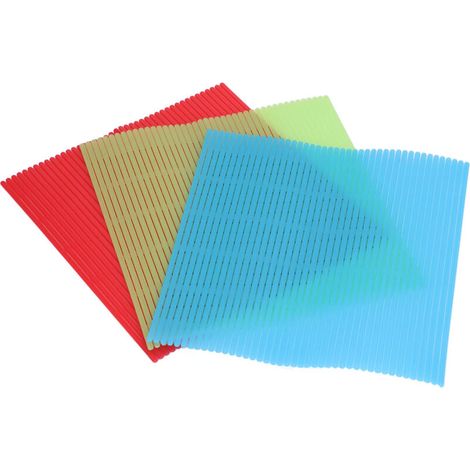 3PCS Sushi Mat ABS Sushi Rolling Mat Japanese DIY Sushi Plate Roller for Home Kitchen Restaurant (1/5)