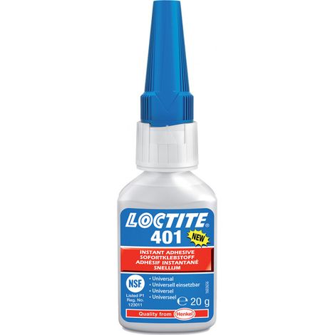 Adhésif Instantané Loctite 401 Flacon 20g