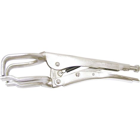 Pince-étau pour soudure Pince 225 mm profil de/plat, 1 pièce