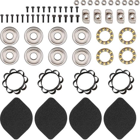 Patin anti-vibration omnidirectionnel auto-alignant en bambou Voron 2.4 Bambu X1/P1 à forte absorption des chocs pour imprimante 3D (1/5)