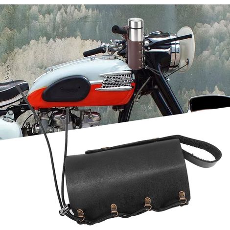 Support de gobelet/bouteille réglable pour moto (noir) (1/5)