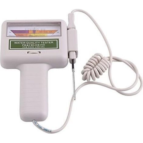 Automatischer pH-Tester, Chlor-pH-Meter, digitaler Wasseranalysator, speziell für Schwimmbäder, Whirlpools und Aquarien (1/5)