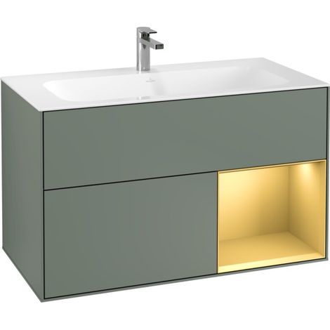Villeroy & Boch G040HFGM meuble sous-lavabo Finion G04 (1/2)