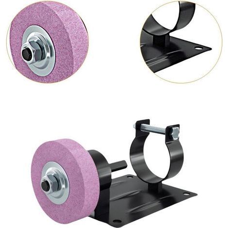 Support de Coupe pour Perceuse électrique, pour Meulage et Polissage, Stable, Filetage, Disque Rose (1/4)