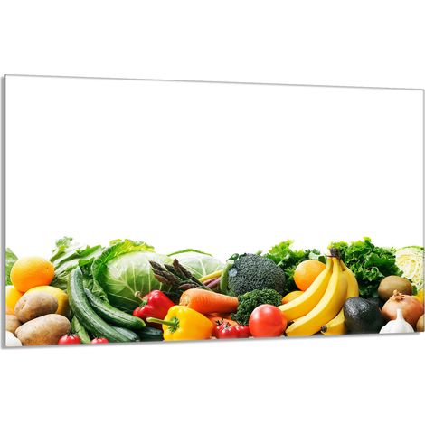 Glasschutzplatte für den Herd 80x52 Gemüse (1/5)