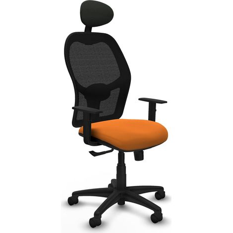 Poltrona da ufficio piqueras y crespo modello nero nylon (1/2)
