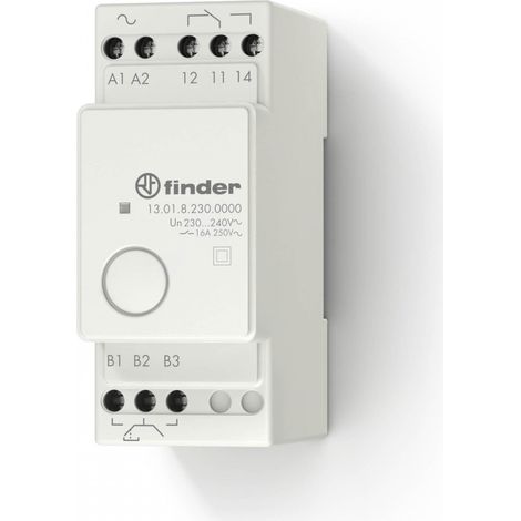 Télérupteur électronique modulaire 1 inverseur 16A 125V AC 268989 FINDER 130181250000