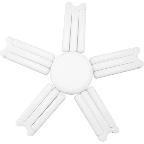 Plafonnier LED pour garage 100 W, 6000 à 6500 K, culot E27, pliable et réglable, ultra-lumineux, 85-265 V (1/5)