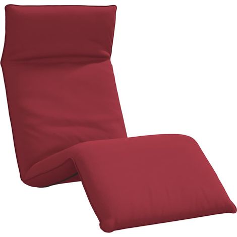 Maison Exclusive - Sonnenliege Klappbar Weinrot 175x54x8,5 cm Oxf
