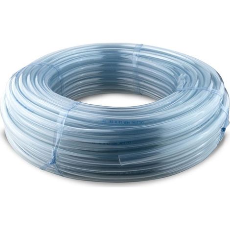 AKHUO tube de verre PVC transparent 12x16 50 mètres