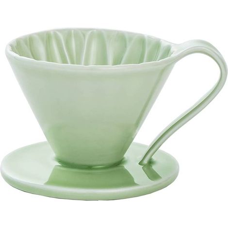 Caffettiera a goccia in ceramica - tazza Arita 1 verde CFD-1GR