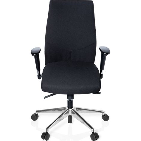 [GEBRAUCHT] B-Ware hjh OFFICE Bürostuhl Drehstuhl PRO-TEC 250 schwarz Power-Office Stoffbezug (1/2)