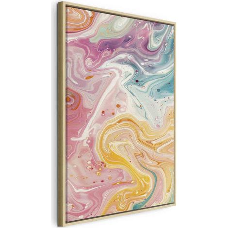 Cuadro decorativo artgeist Colorful Chaos rosa 40x60 cm