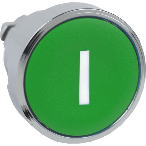Schneider Electric ZB4BA331 Harmony ZB4BA331 Bouton-poussoir actionneur plat 1 bouton vert décrochag (1/4)