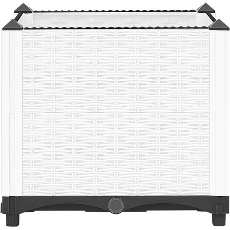 Maison Exclusive - Fioriera Rialzata 40x40x38 cm in Polipropilene (1/5)