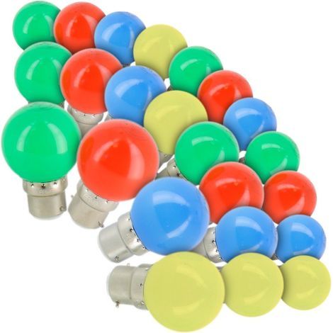 Lot de 24 Ampoules LED ARUM LIGHTING - B22 Eq 20W - Guirlande guinguette extérieur (1/5)