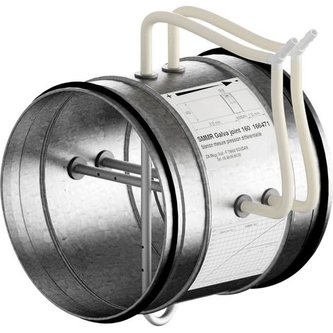 Station de mesure par pression différentielle en gaine circulaire D125 S&P 861050