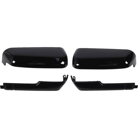 Gloss Black Towing Mirror 84468910 Scratch-Resistant ABS Mirror Cover for 2500HD 3500HD 2020-2023 Top and Side Clamp/Holder on Door Housing (1/5)