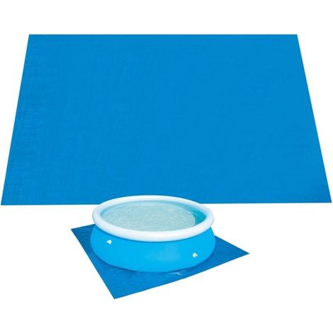 Tapis de Piscine pour Sol - Protection Fond Étanche De Béton Gravier Ciment Extérieur Jardin Été D