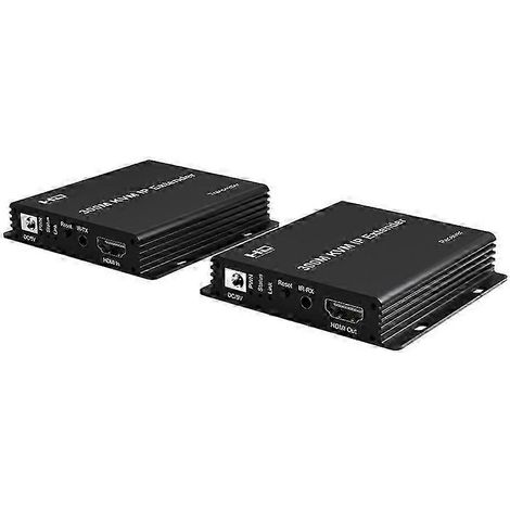 Cet extendeur KVM compatible HDMI transmet jusqu'à 300 mètres de données via un câble RJ45 Cat6, prend en charge l'extension Ethernet KVM USB et prend en charge la transmission de la souris et du clav (1/5)