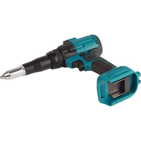 Pistolet à riveter électrique sans balais 18 V, pistolet à riveter et à écrous sans fil 3,2-4,8 mm, outil de rivetage automatique avec lumière LED, compatible avec les batteries Makita BL1815, BL1820, (1/5)