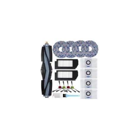 Accessoires pour Ecovacs Deebot X1 Omni / X1 e Omni / X1 Turbo Aspirateur, 1 Brosse principale, 4 Brosses Latérales, 4 Serpillière, 2 Filtres, 4 Sac, 2 Brosse de Nettoyage TRIMEC (1/5)