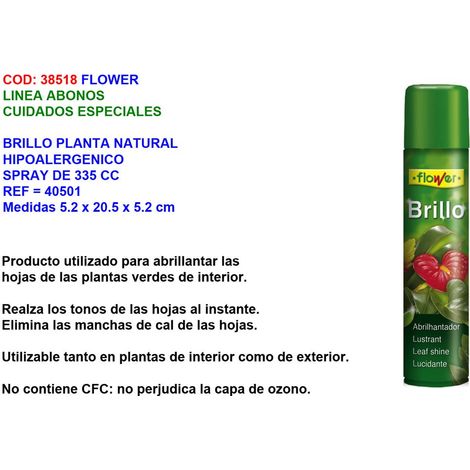Spray vegetale naturale ipoallergenico Flower Brillo 335 ml