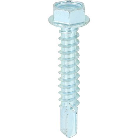TIMCO Self-Drilling Light Section Silver Screws - 12 x 1 1/4