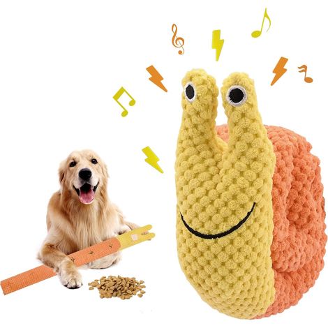 Jouet Escargot - Jouet Interactif Para Perros - Estimulador Olfativo Con Compartimento Para Golosinas - Lavable En Lavadora - 1 Unidad (1/5)