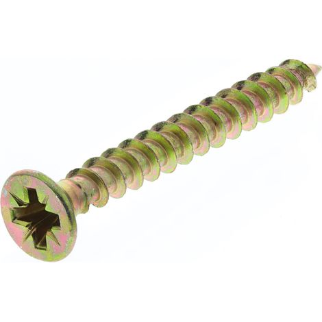 Vis à bois, 4.5mm, tête Fraisée 40mm, en Acier ( Prix pour Boîte de 100 ) (1/2)
