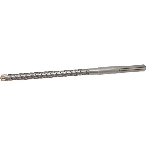 Foret à percussion à 6 cannelures en carbure cémenté, auto-centreur, pour brique, pierre et béton. (1/5)