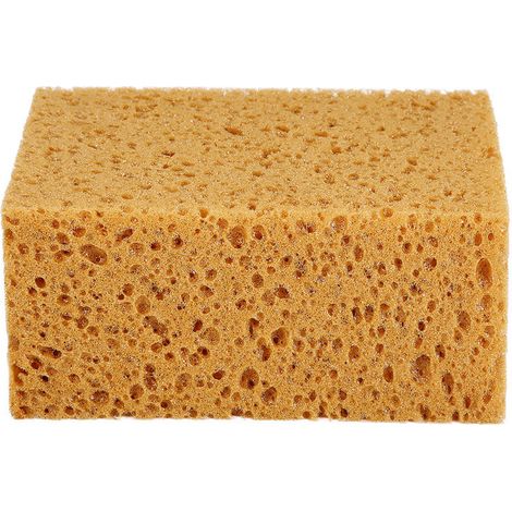 Brosse à main carrée ZTB couleur café, éponge pour le nettoyage des pièces de voiture et de moto (1/4)