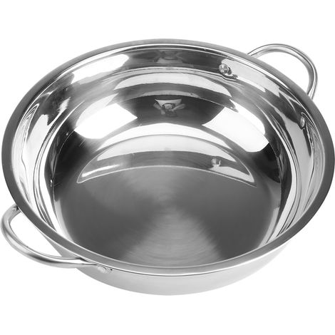 30 cm Edelstahl-Kochtopf für Induktion, Suppentopf, Küchenutensil, Haushaltskochgeschirr (1/3)