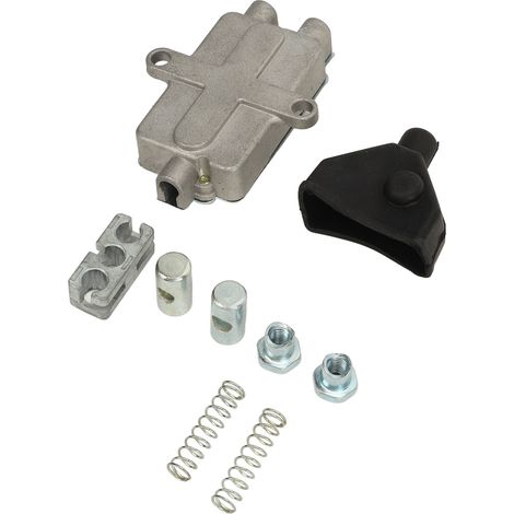 Kit Liaison Frein AV Métal pour YFM350 YFM225 YFM220, Protection Caoutchouc, Câble de Frein Avant (1/5)