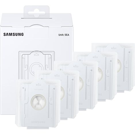 Sacchetti per la polvere della stazione di pulizia Samsung Jet Clean VCA-ADB90/VT (5 pezzi)