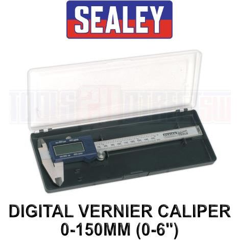 Sealey AK962EV Digital Vernier Caliper 0-150mm(0-6") (1/5)