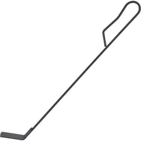 Grillascheschaufel aus Eisenlegierung Leicht et Zeitsparend