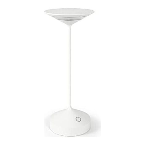 Ab By Abert Tempo Lampada da Tavolo Portatile Bianco